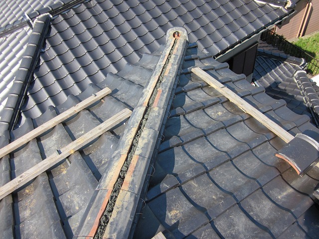 積み直し工事を実施